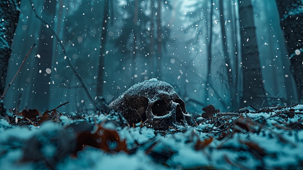 Skull battlefield pattern