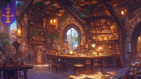 Tavern interior part 2 pattern