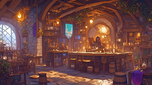 Tavern interior part 2 pattern
