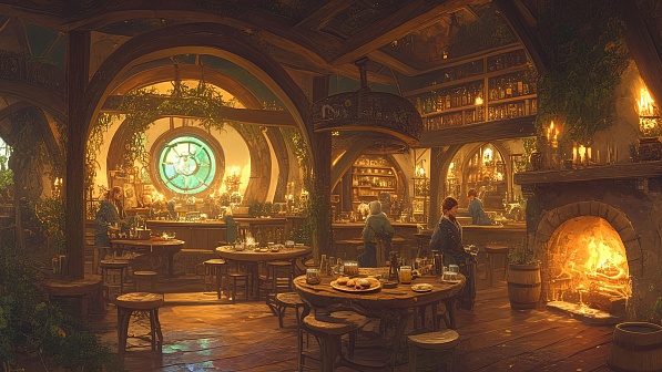 Tavern interior part 2 pattern