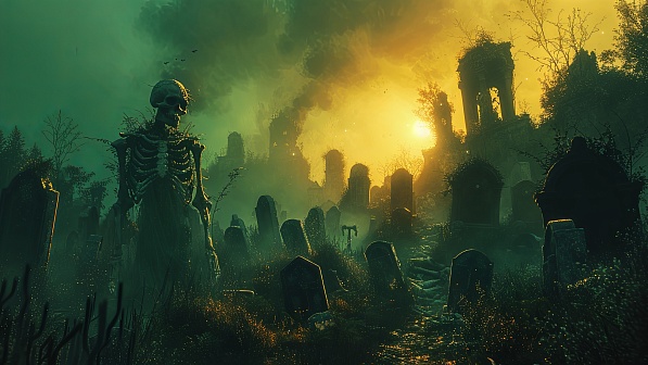 Cursed cemetery pattern