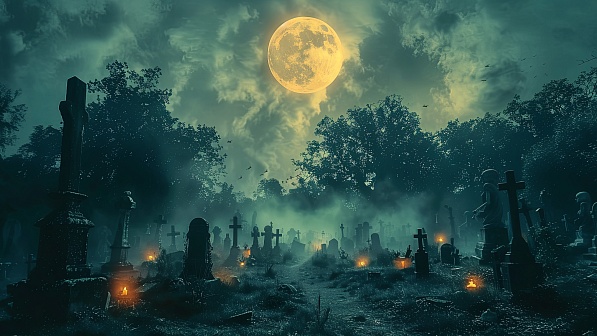 Cursed cemetery pattern