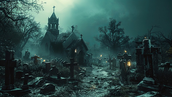Cursed cemetery pattern