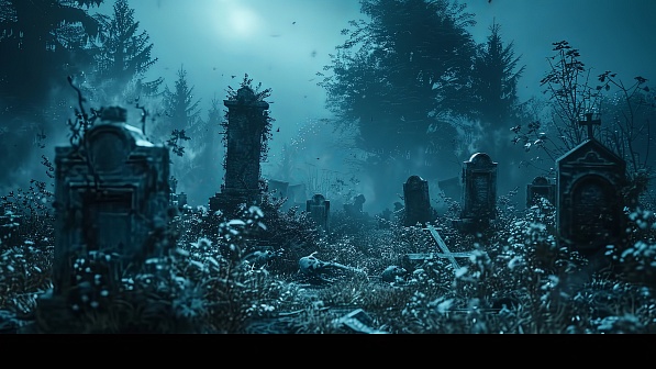Cursed cemetery pattern