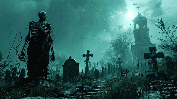 Cursed cemetery pattern