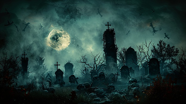 Cursed cemetery pattern