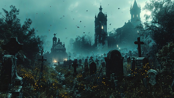 Cursed cemetery pattern