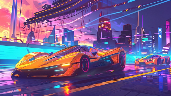 Cyber race pattern