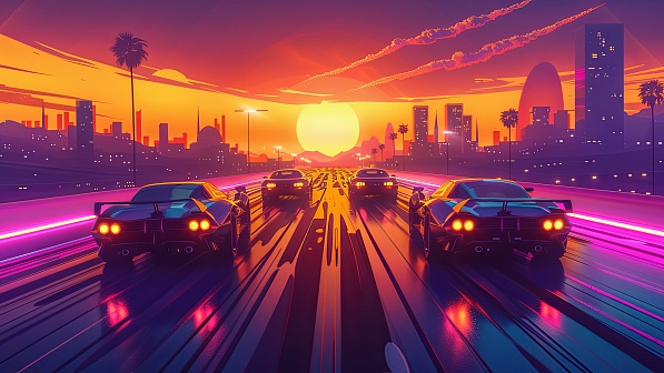 Cyber race pattern