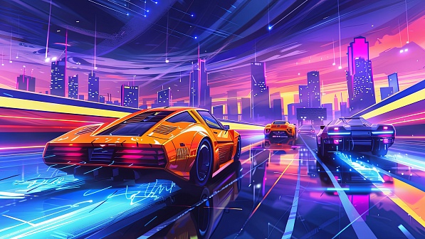 Cyber race pattern