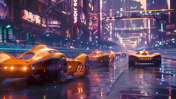 Cyber race pattern