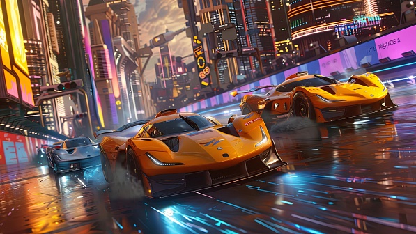 Cyber race pattern