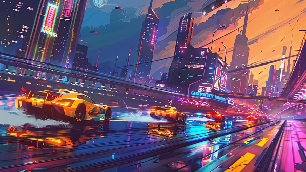 Cyber race pattern