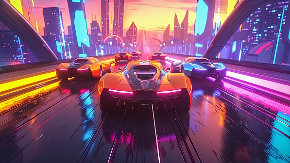 Cyber race pattern