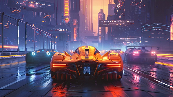 Cyber race pattern