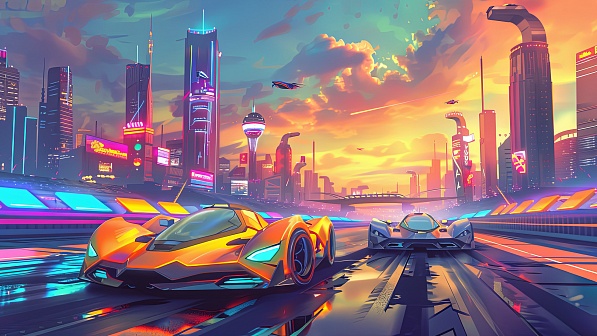 Cyber race pattern