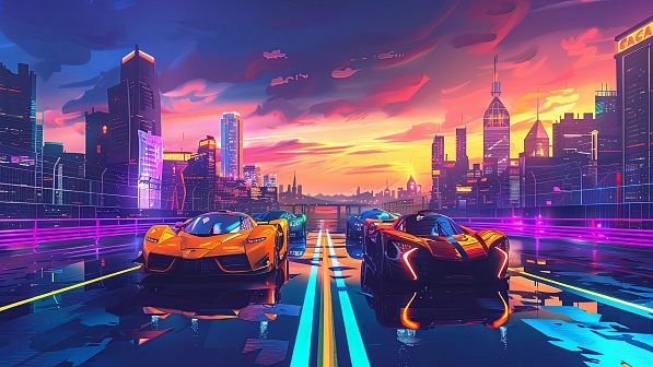 Cyber race pattern