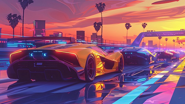 Cyber race pattern