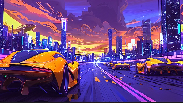 Cyber race pattern