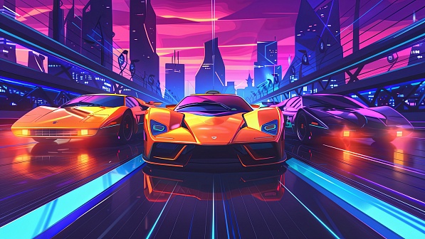 Cyber race pattern