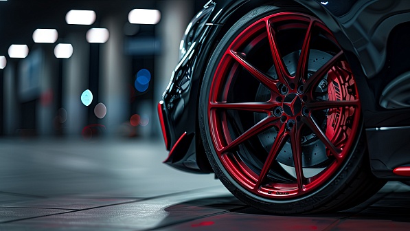 Car rim pattern