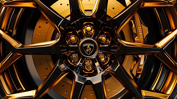 Car rim pattern