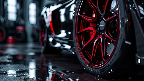 Car rim pattern