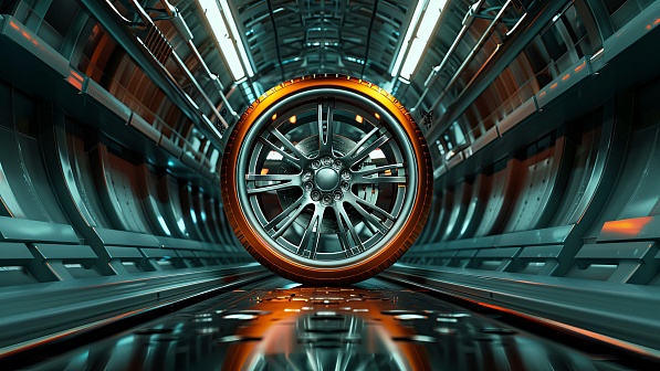 Car rim pattern