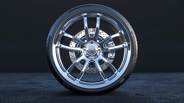 Car rim pattern