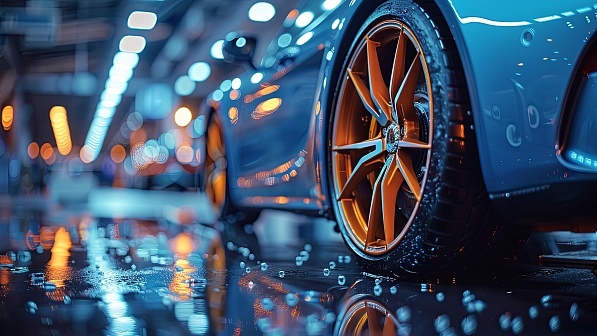 Car rim pattern