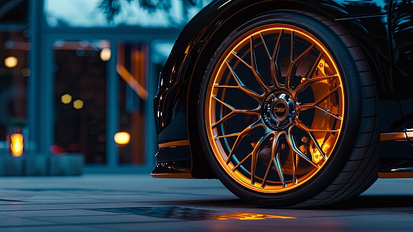 Car rim pattern