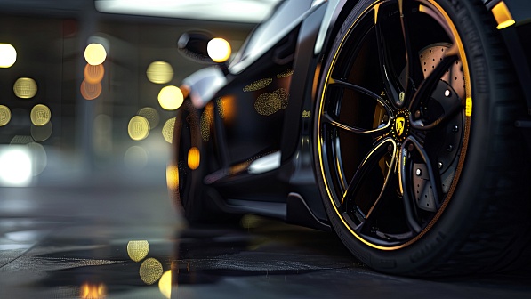 Car rim pattern