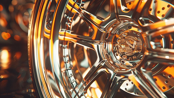 Car rim pattern