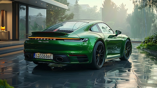 Porsche car pattern