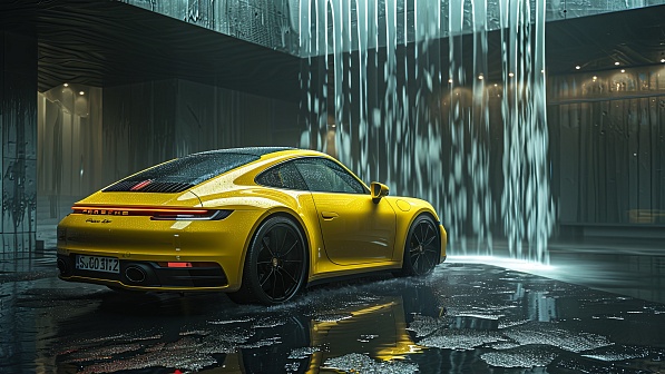 Porsche car pattern