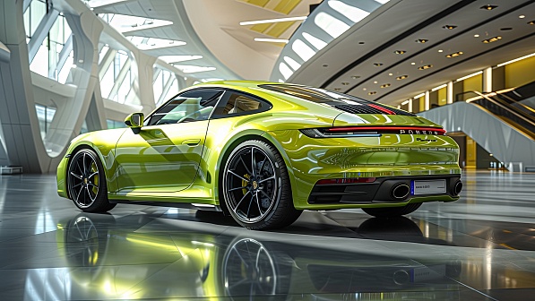 Porsche car pattern
