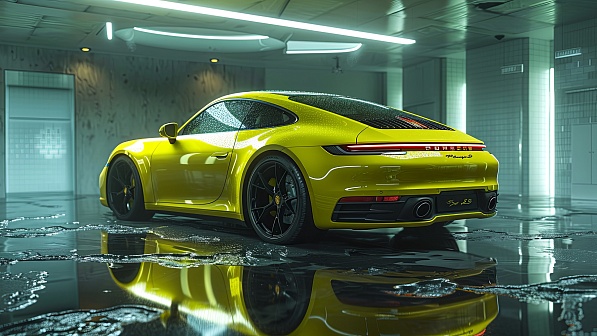 Porsche car pattern