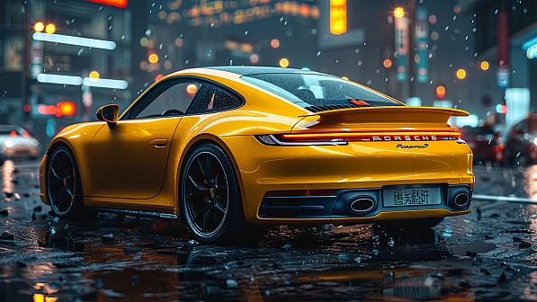 Porsche car pattern