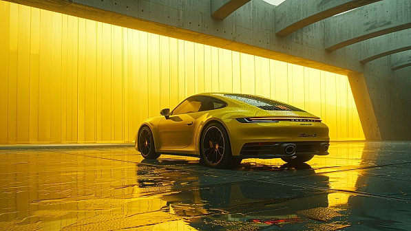 Porsche car pattern