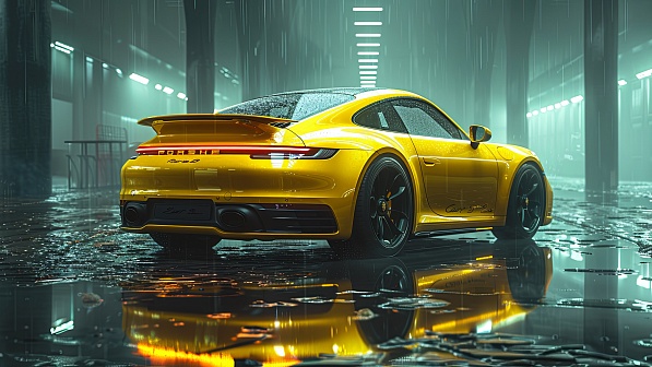 Porsche car pattern