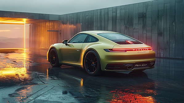 Porsche car pattern