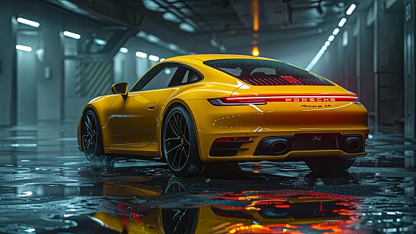 Porsche car pattern