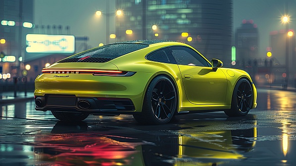 Porsche car pattern