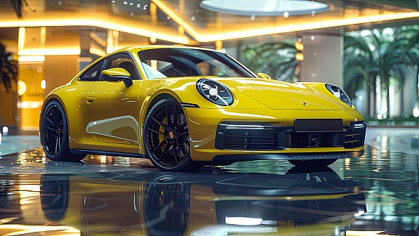 Porsche car pattern