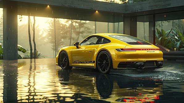 Porsche car pattern