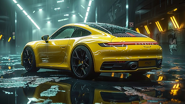 Porsche car pattern