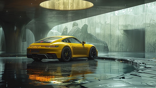 Porsche car pattern