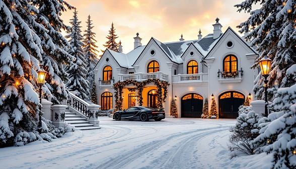 Luxury Christmas pattern