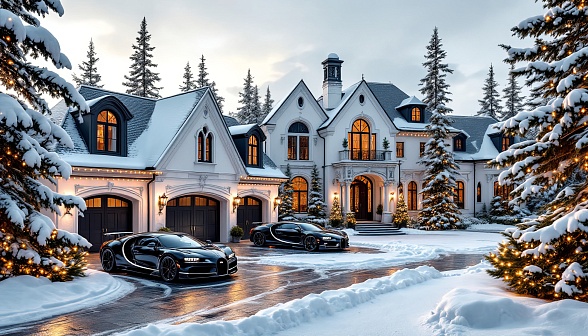 Luxury Christmas pattern