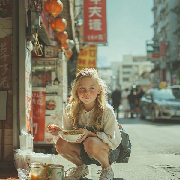 Замена персонажа на фотографии #1